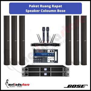 Paket Sound System Ruang Rapat Speaker Coloumn Bose MA-12 | 6 Speaker